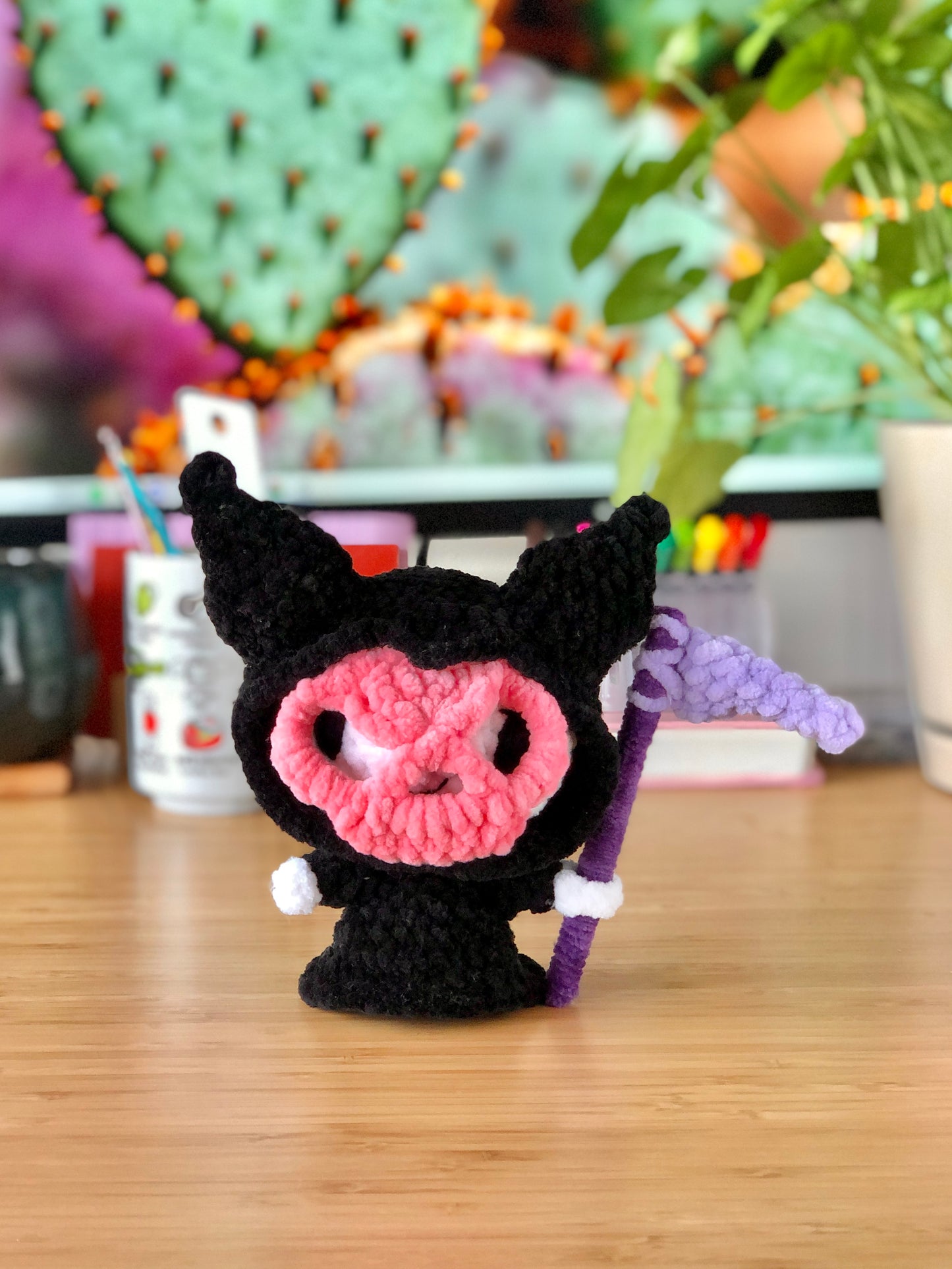 Kuromi Grim Reaper Plush