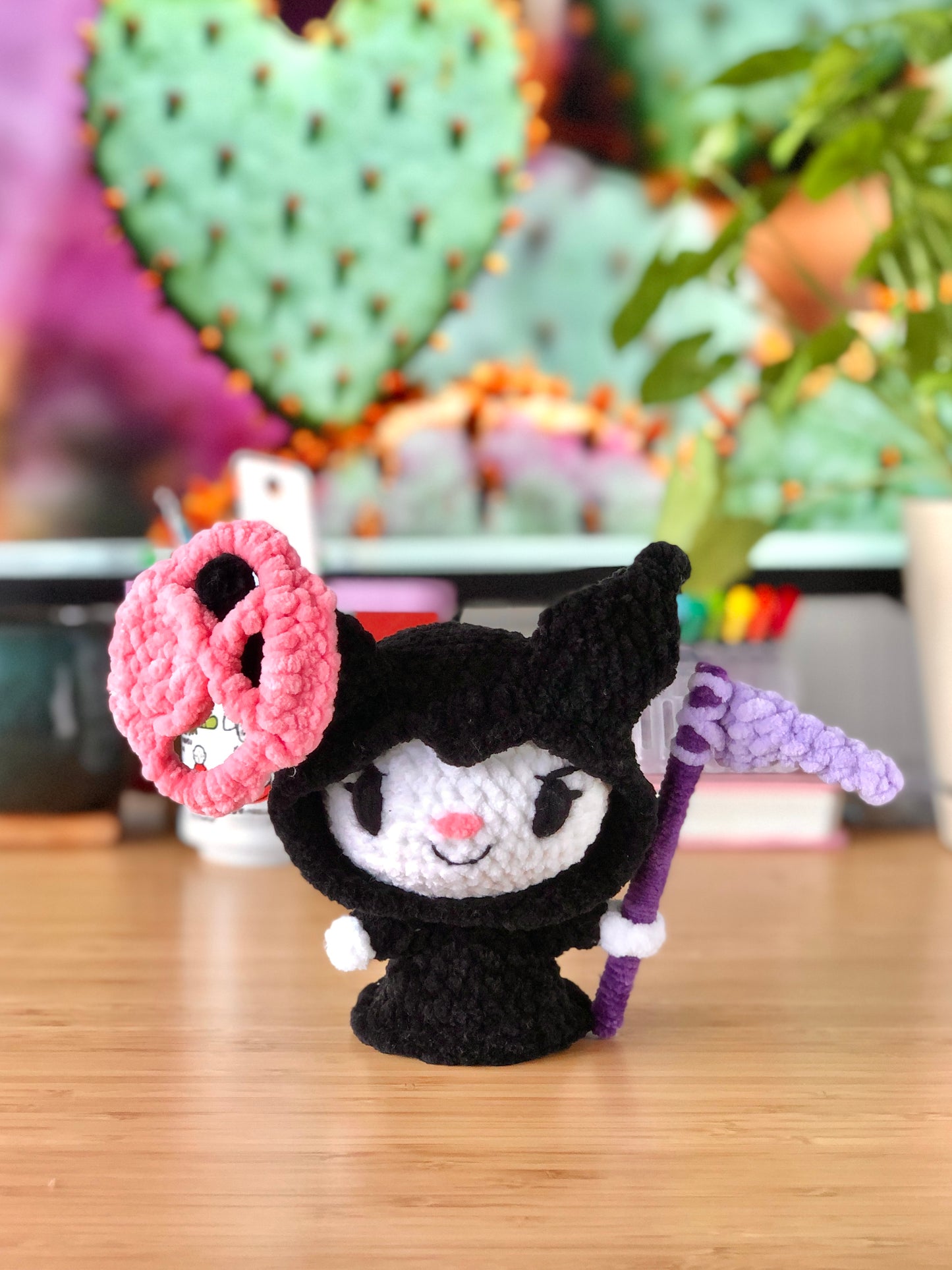 Kuromi Grim Reaper Plush