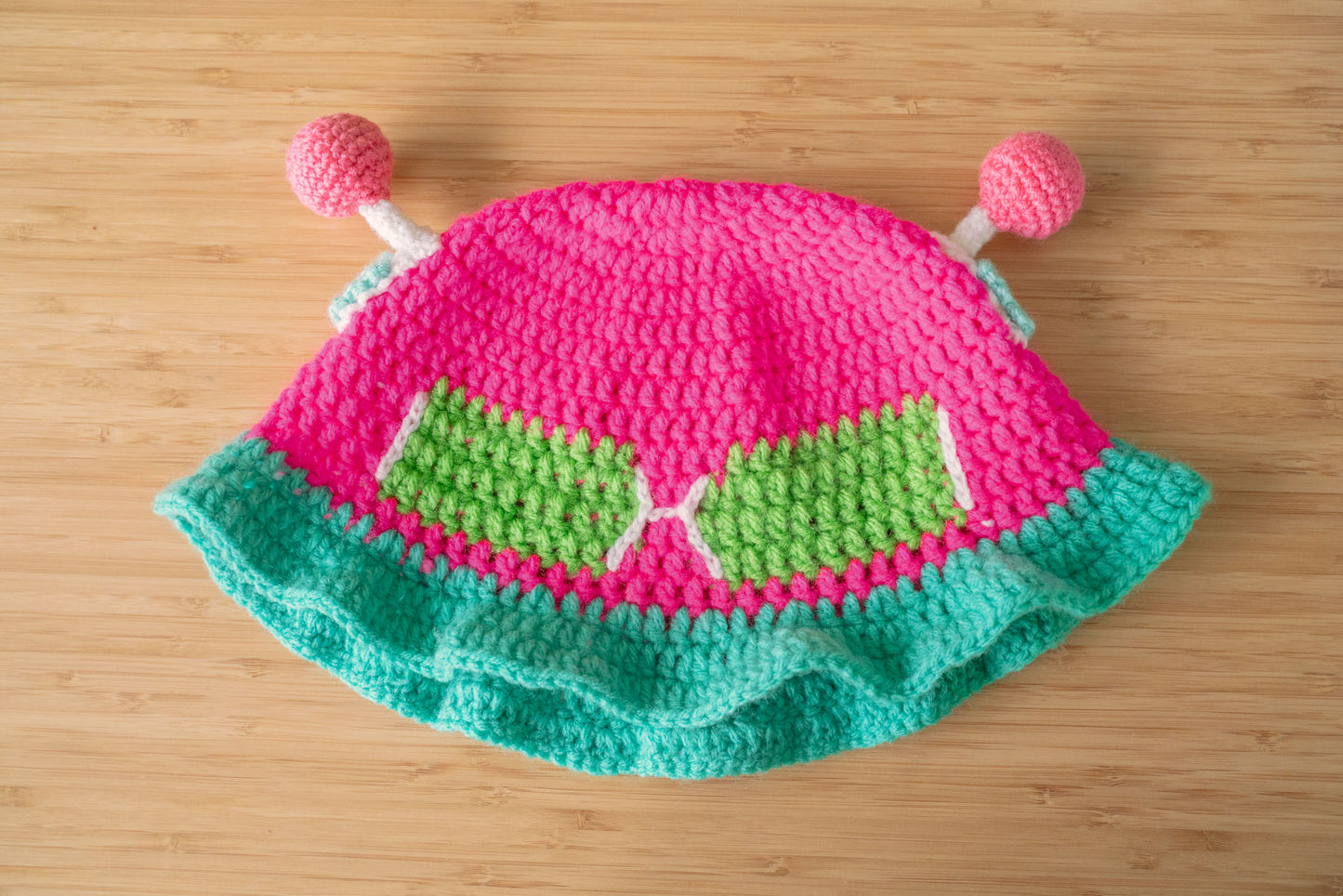 the disastrous life of saiki k crochet bucket hat anime fashion cosplay saiki kusuo handmade gifts