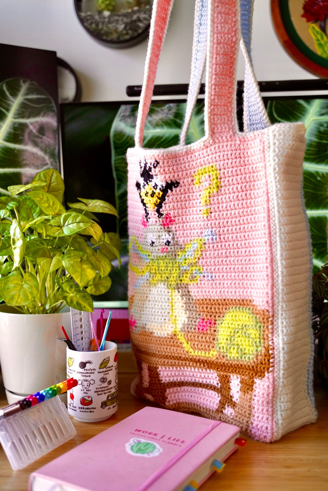 Cross Stitch Tote Bags for Sale